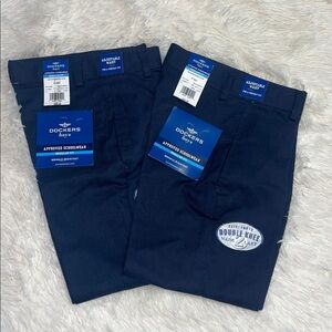 New!! ✨ “Dockers Boys” Navy Blue School-wear Boy Pants- Size 7 Regular